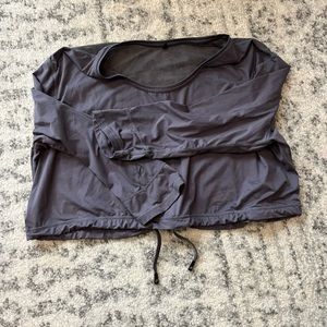 Ptula crop tie shirt